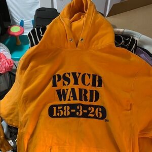 Orange Psych Ward Hoodie